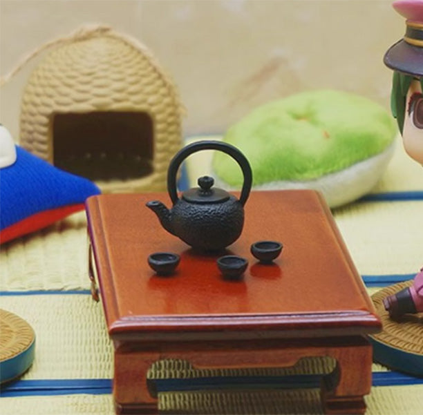 茶卓 和風 ミニチュア テーブル 机