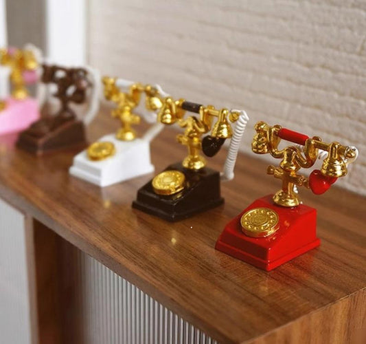 ミニチュア 電話 ドール用