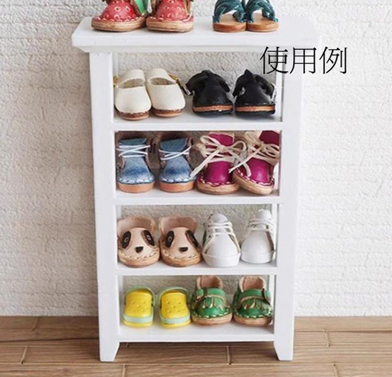 ミニチュア ラック ドールハウス 小物収納 棚 ドール家具