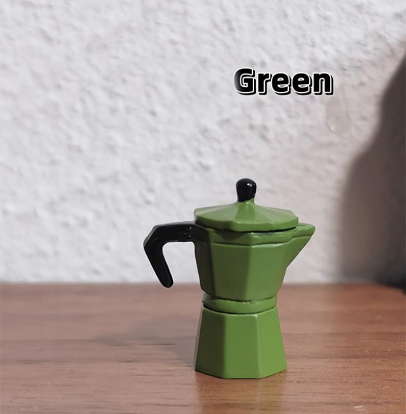 ミニチュア コーヒーメーカー モカポット ドールハウス