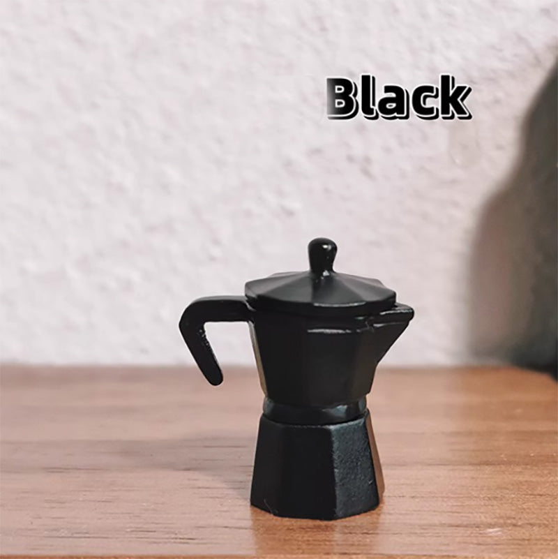 ミニチュア コーヒーメーカー モカポット ドールハウス