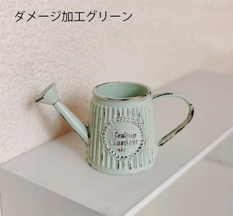 ミニチュア じょうろ 合金製じょうろ