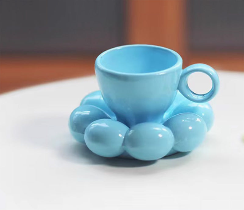 フラワーカップ ソーサーセット ティーカップ ドールハウス