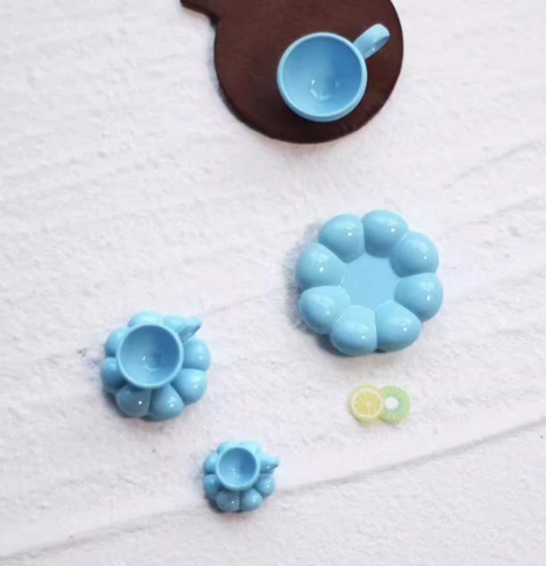 フラワーカップ ソーサーセット ティーカップ