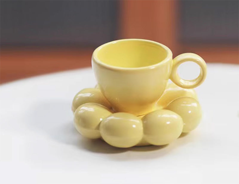 フラワーカップ ソーサーセット ティーカップ