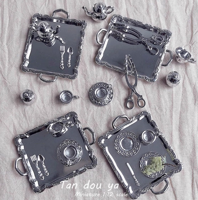 ティーセット ドールハウス ミニチュア