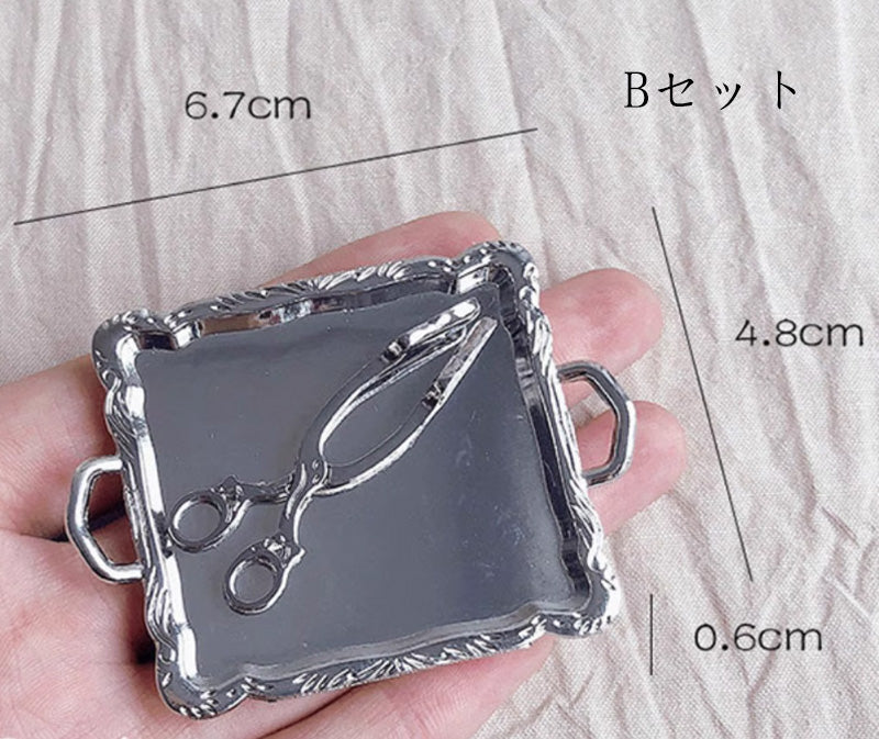 ティーセット ドールハウス ミニチュア 食玩