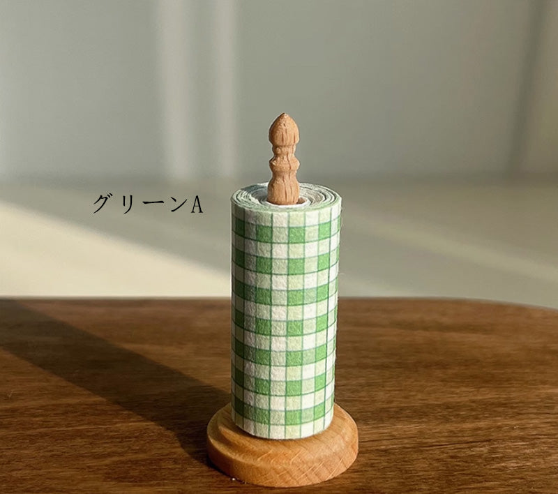 ドールハウス ミニチュア キッチンペーパー スタンド