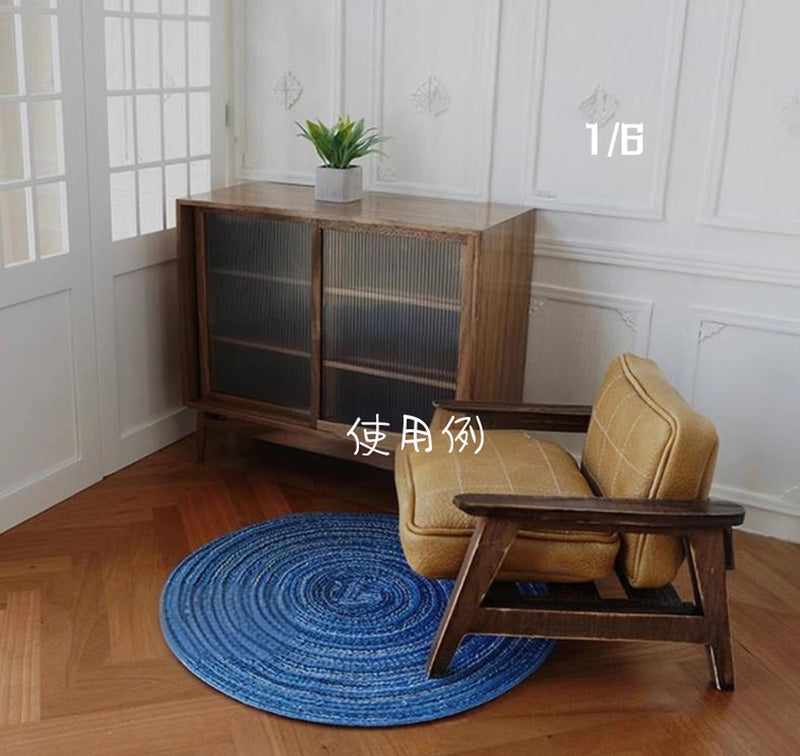 ミニチュア マット カーペット ラグ ドールハウス