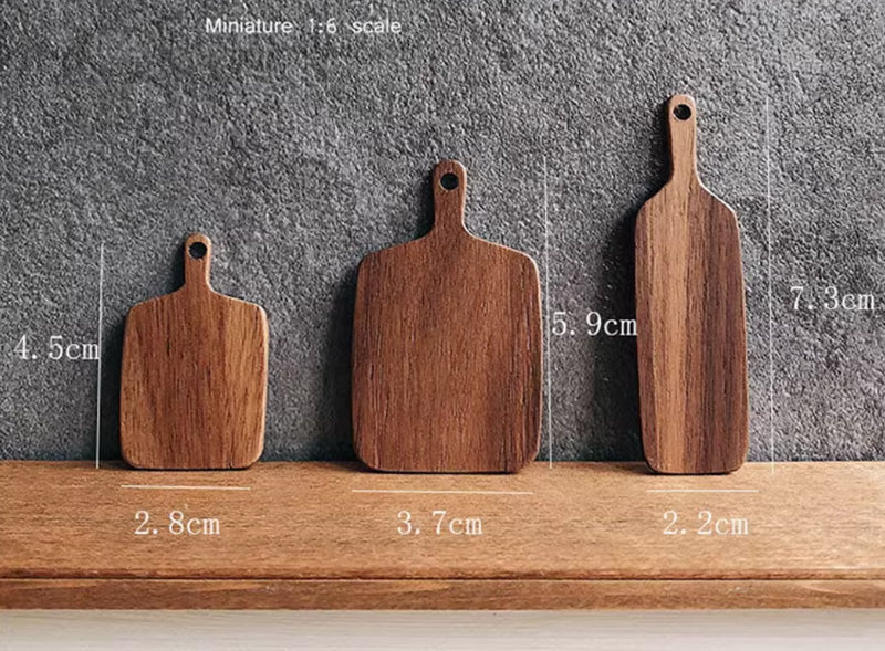 ミニチュアトレイ 3点セット カッティングボード