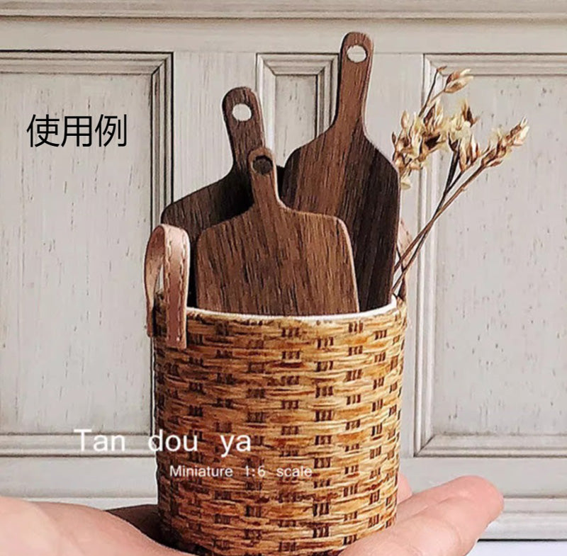 ミニチュアトレイ 3点セット カッティングボード まな板 トレー プレート