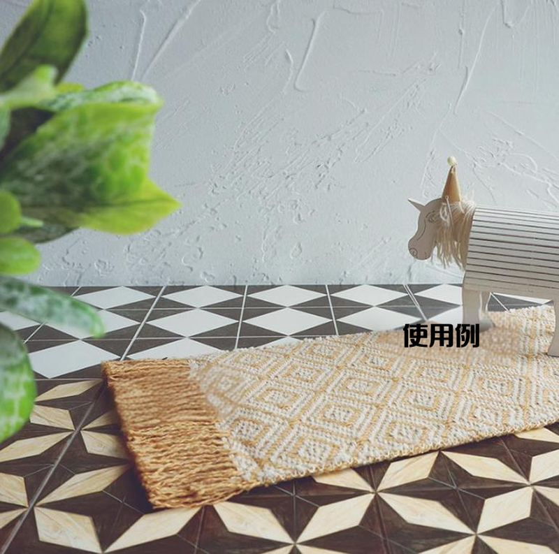 ミニチュアラグ 絨毯 カーペット マット 手織り風