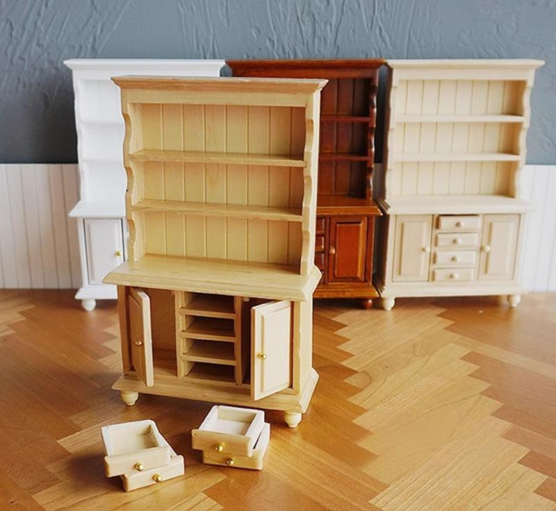 ミニチュア家具 ドールハウス 本棚