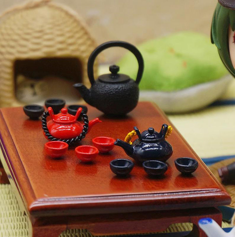 ミニチュア茶器セット ドールハウス 食玩