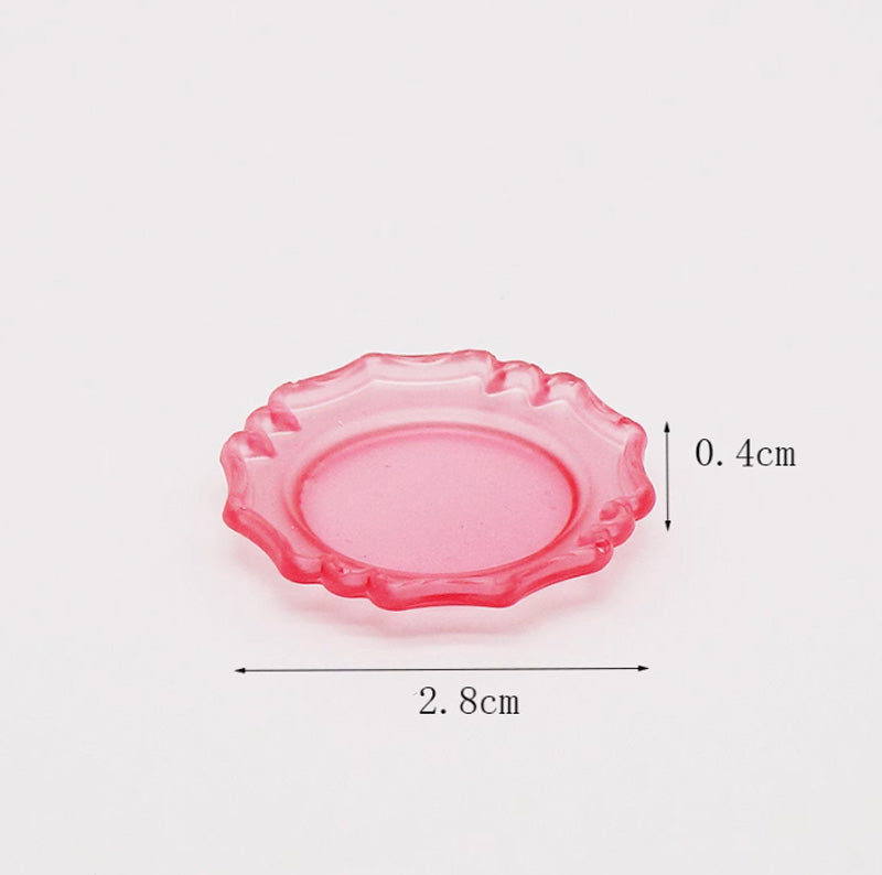 プレート ミニチュア 食器 皿 ドールハウス