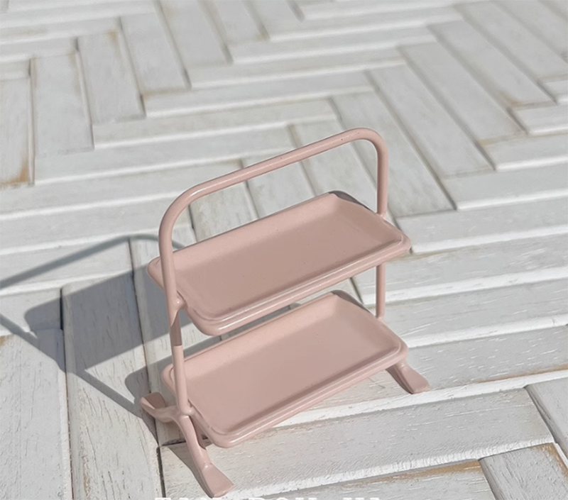 ミニチュア 収納ラック ドールハウス