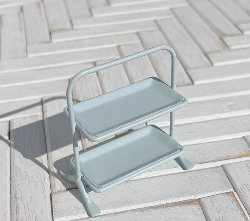 ミニチュア 収納ラック ドールハウス 鉄製ラック