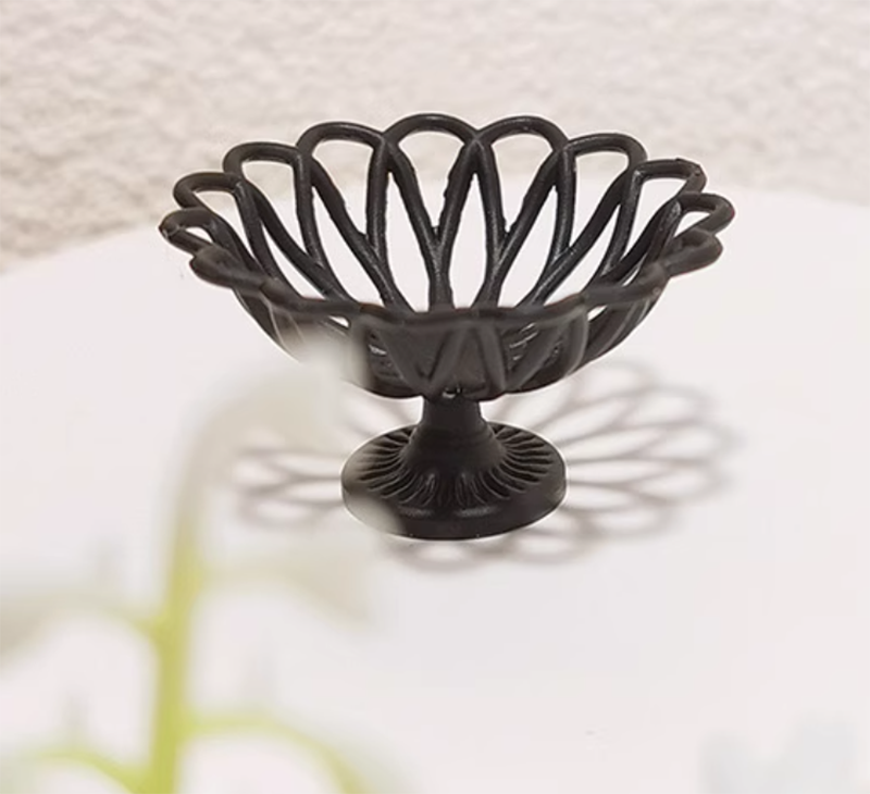 フルーツ皿 プレート 皿 ミニチュア ドールハウス 透かし彫り