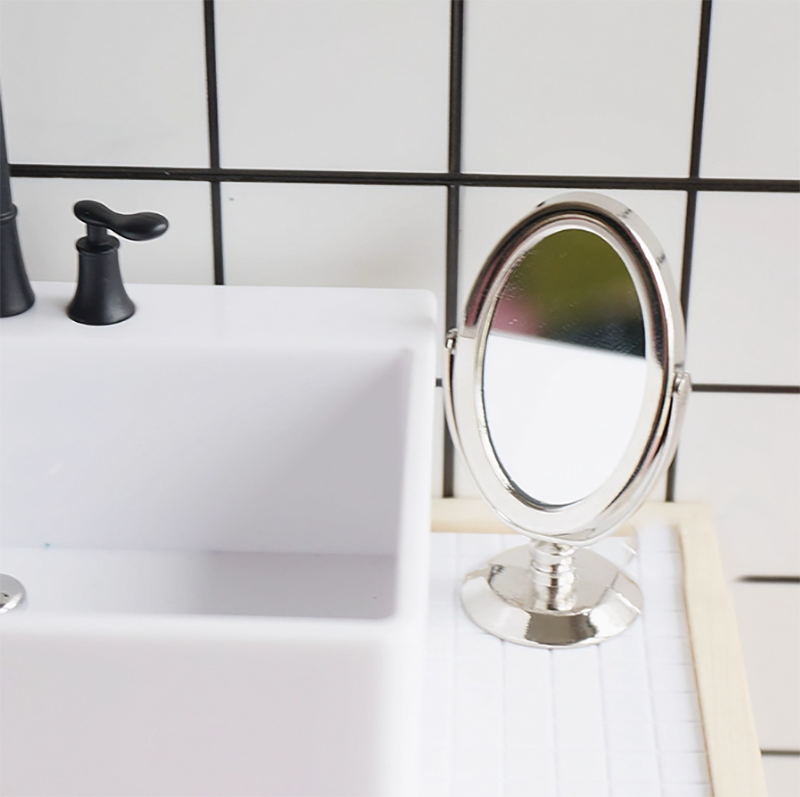 ミラー 鏡 ミニチュア ドールハウス