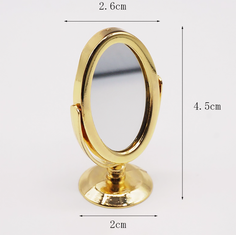 ミラー 鏡 ミニチュア ドールハウス 化粧鏡 化粧台