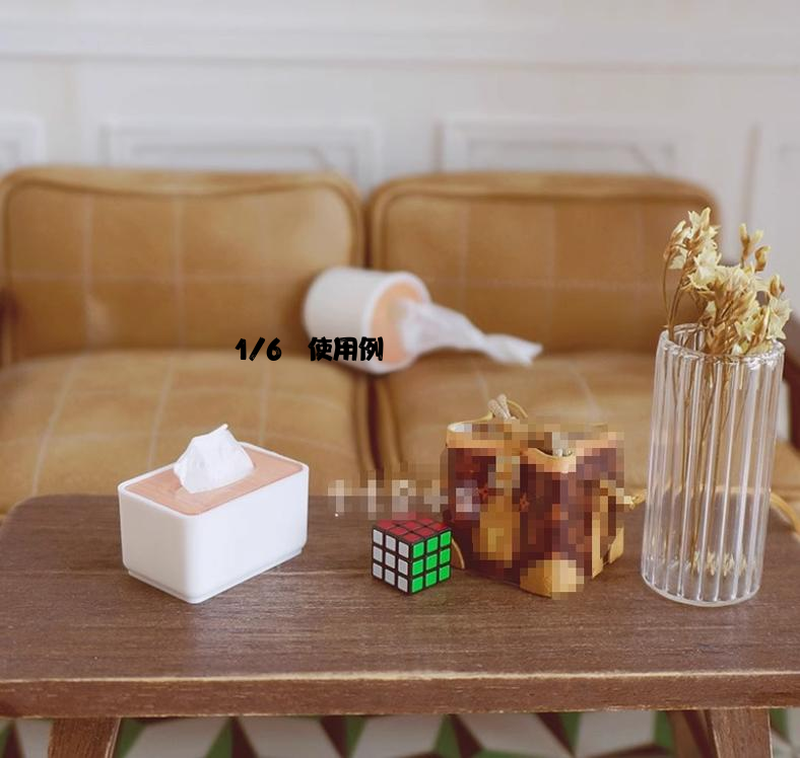 ティッシュボックス ミニチュア ティッシュケース