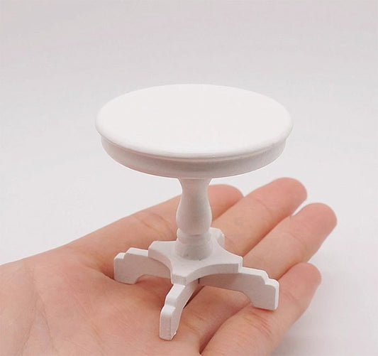 ミニチュアラウンドテーブル ドールハウス ミニチュア