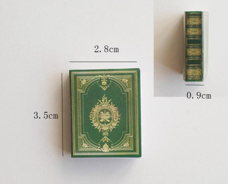 ミニチュア本 ドールハウス 小物 ミニチュア雑貨 豆本 インテリアオブジェ