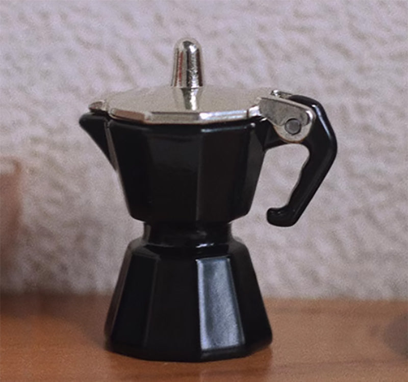コーヒーポット ミニチュア ドールハウス OB11 1/12 合金製