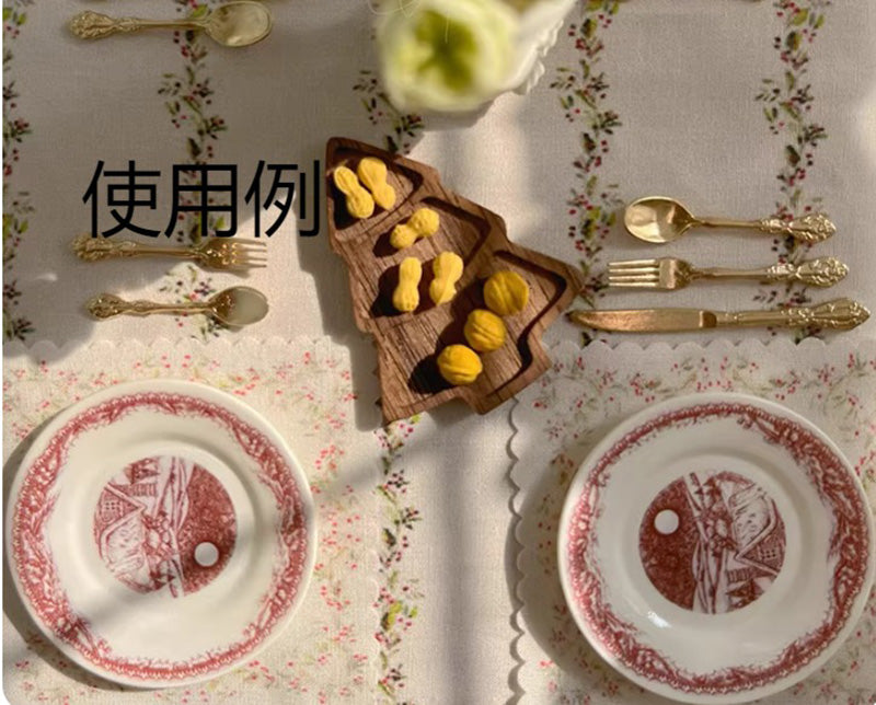 トレイ ツリー トナカイ コースター