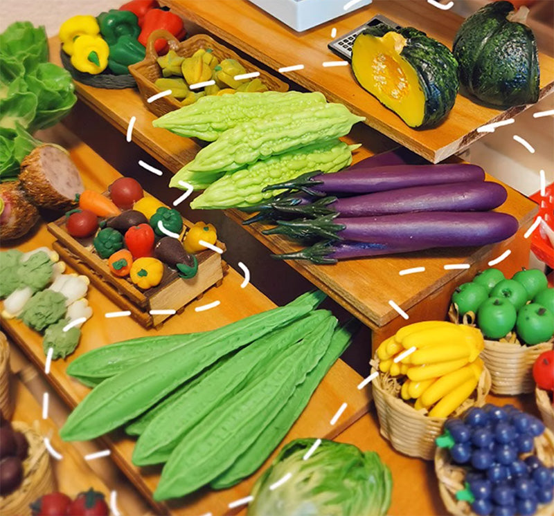 ミニチュア 野菜 ドールハウス