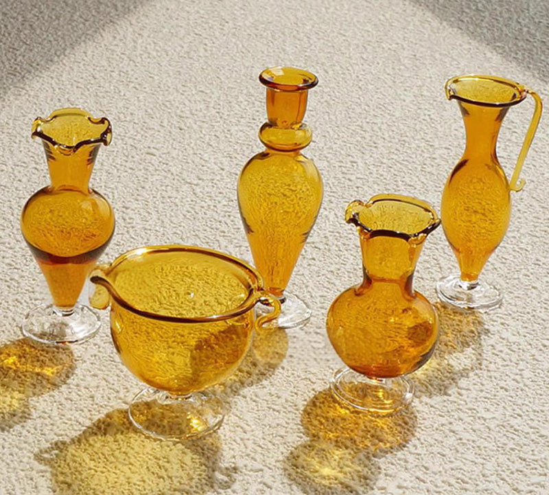 花瓶 ガラスかびん ミニチュア