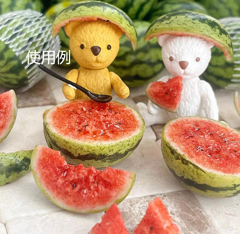 ミニチュアスイカ フルーツ 1/12スケール ドールハウス