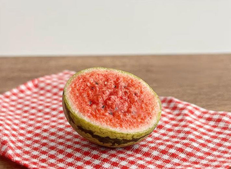 ミニチュアスイカ フルーツ 1/12スケール ドールハウス 食玩 ミニチュアフード