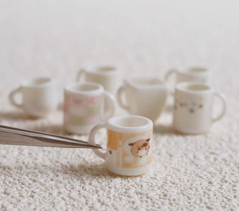 コップ ミニチュア ドールハウス