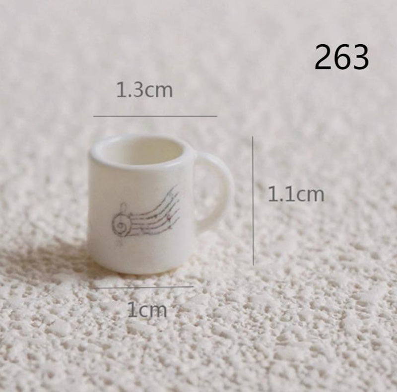 コップ ミニチュア ドールハウス 食器 ミニチュア食器