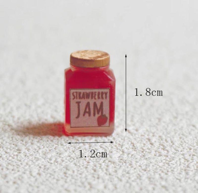 ジャム 瓶 苺ジャム 蜂蜜ジャム ミニチュア
