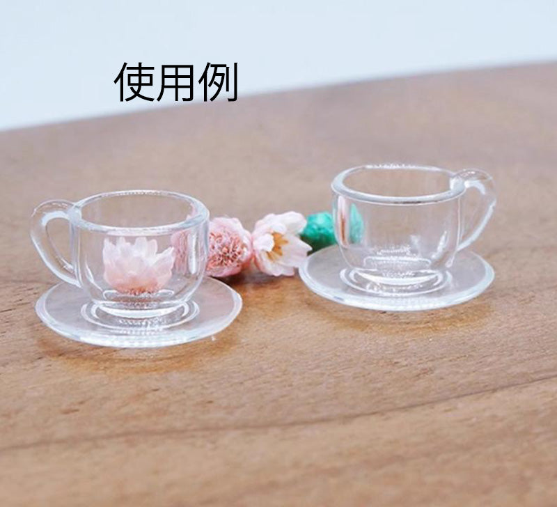 コーヒーカップ ソーサー 食器 ミニチュア ドールハウス 小物