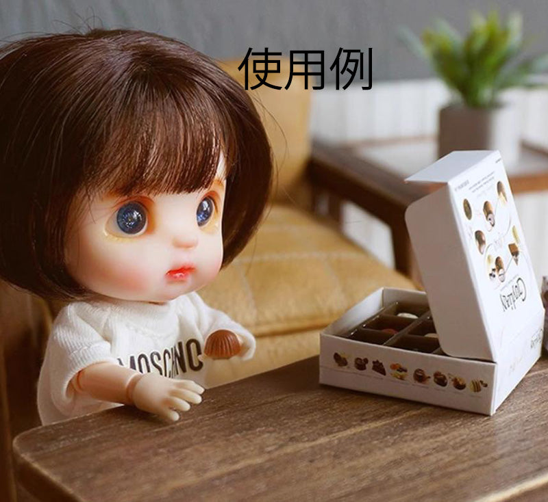 ミニチュア チョコレート 9個入 食玩 ドールハウス