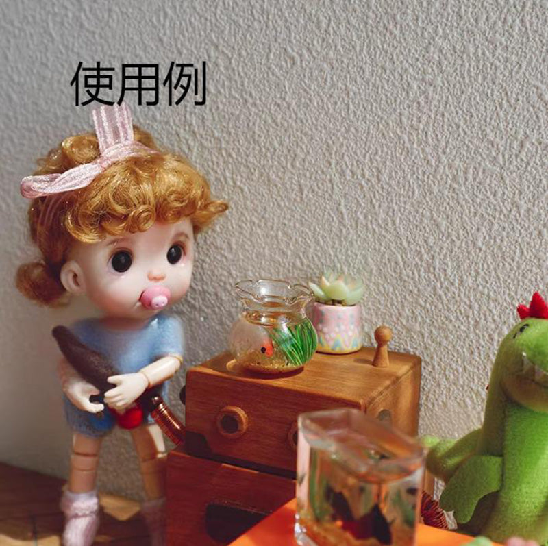 ミニチュア 水槽 アクアリウム ドールハウス 小物 インテリア