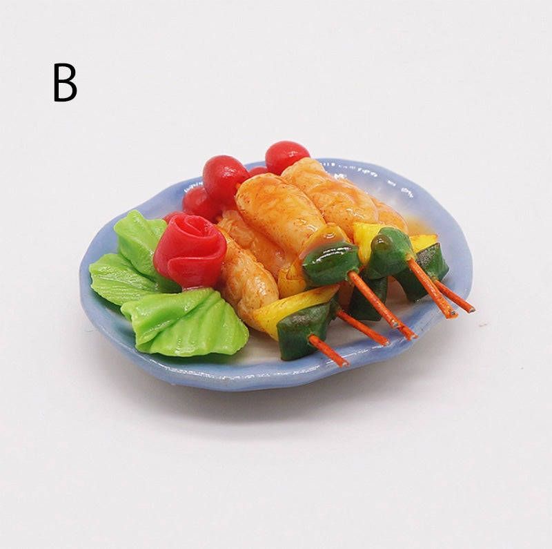 ミニチュアフード ドールハウス ミニチュアフード キット おもちゃ