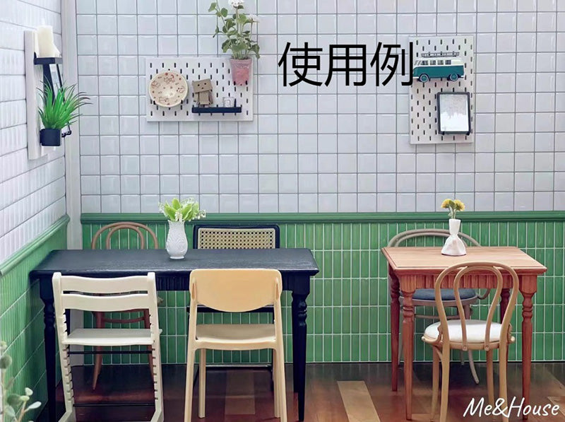 ドールハウス ミニチュア シール式壁紙 