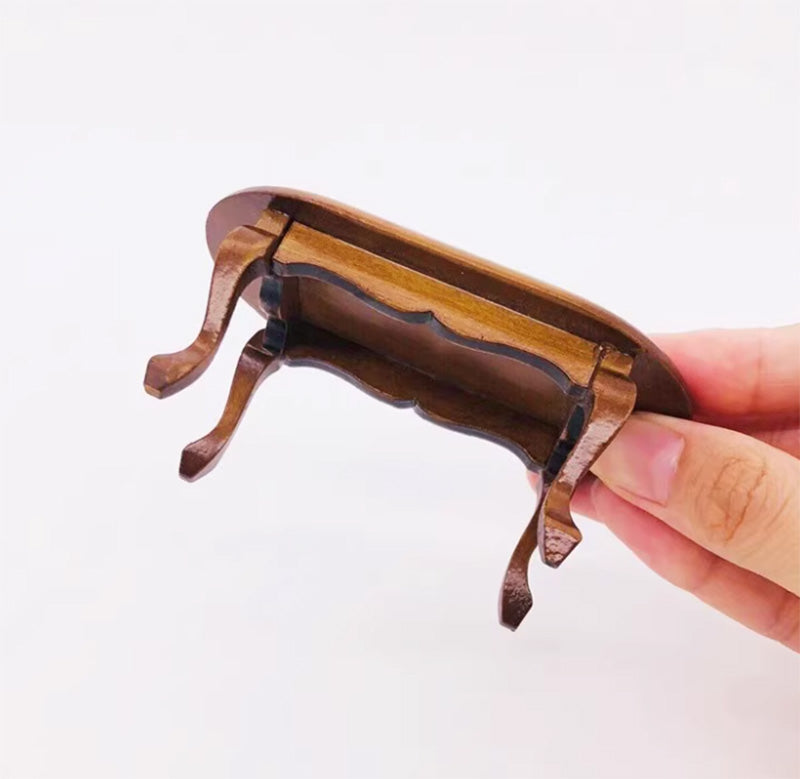 ミニチュア テーブル 木製 ドールハウス