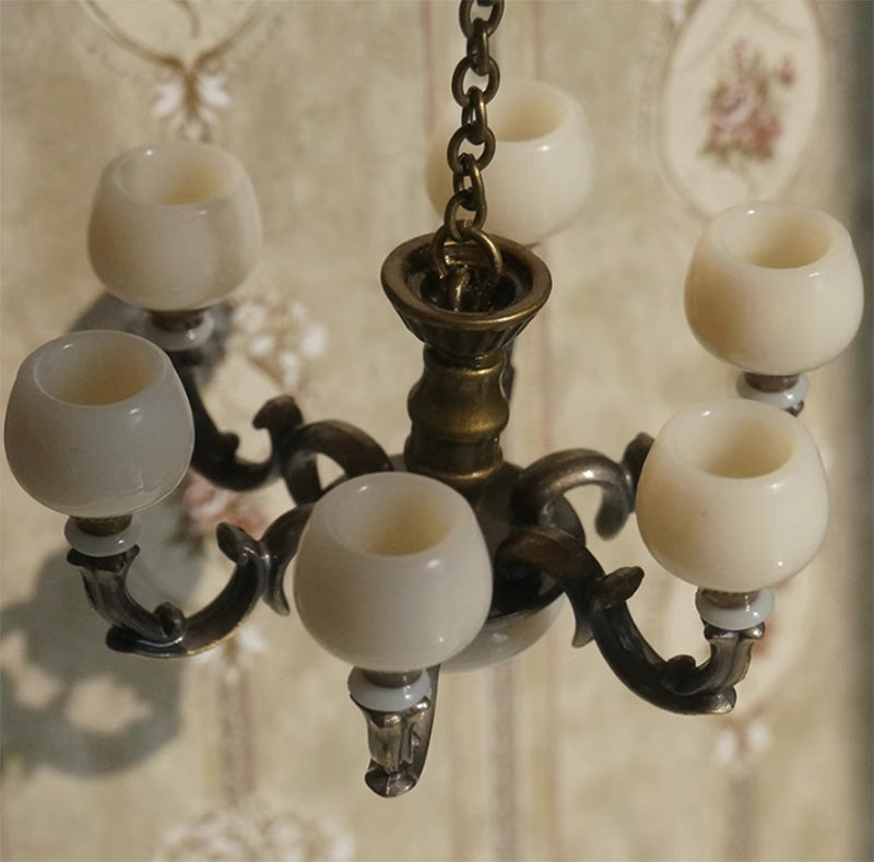 ミニチュア ハンドメイド シャンデリア ドールハウスが作りたい！#24 〜豪華シャンデリアDIY！ 手作り