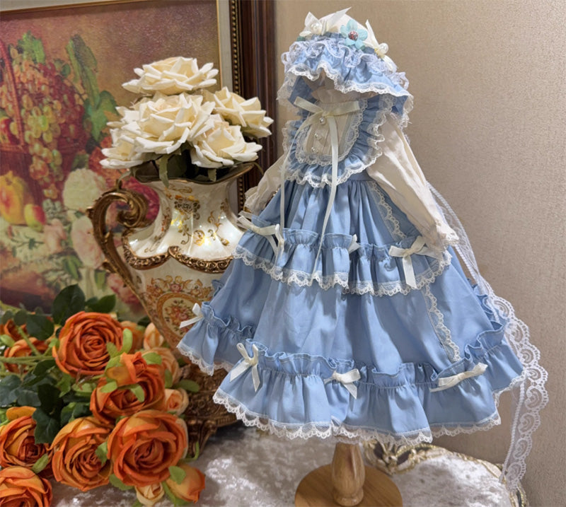 BJDドール服 ロリータ ドレス