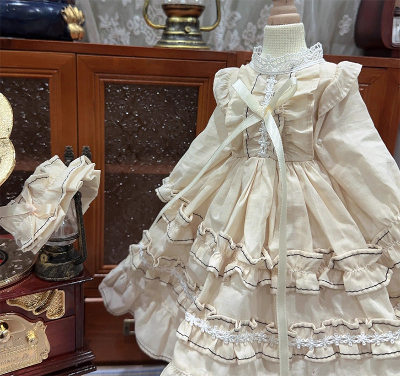 BJDドール服 ロリータ ワンピース ドレス