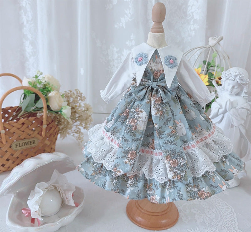 BJDドール服 ワンピース ロリィタ