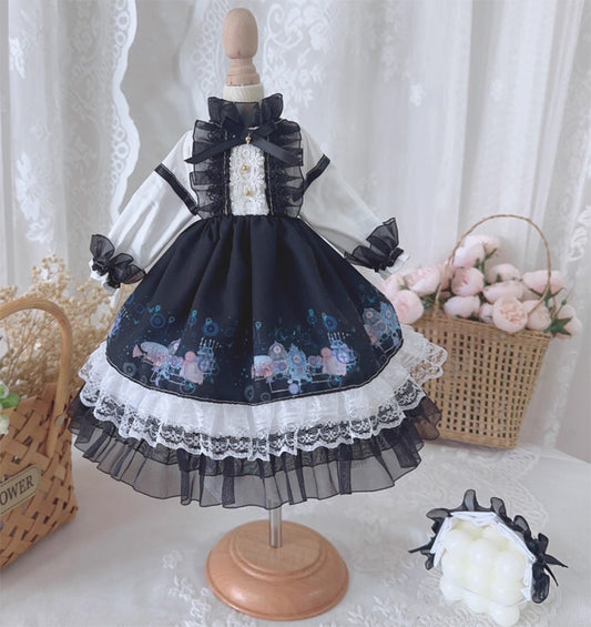 BJDドール服 ゴシックロリータ ドレス