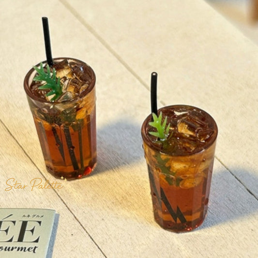 ミニチュア アイスコーヒー 2個セット 