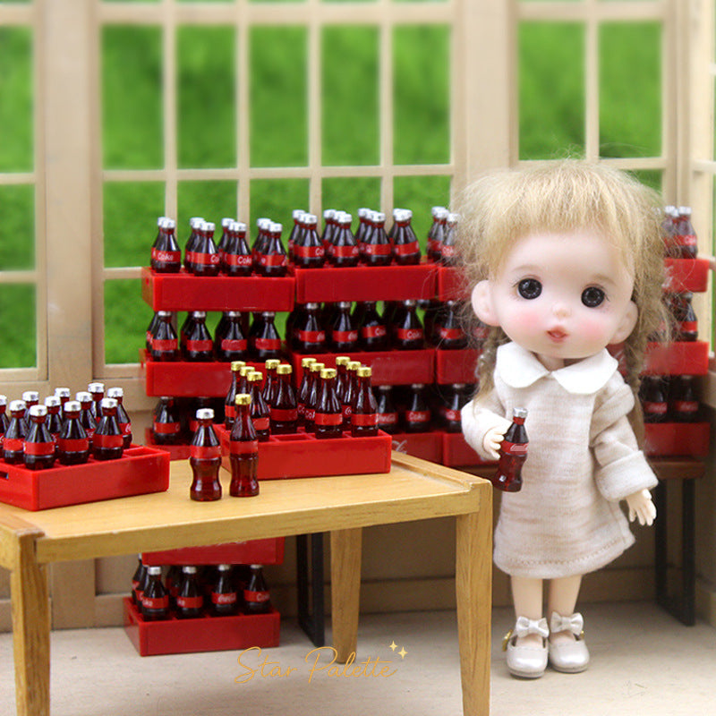 ミニチュア コーラ ボトルセット