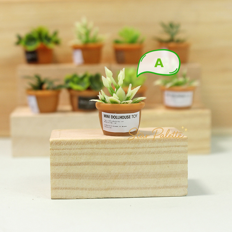 ミニ多肉植物 フェイクグリーン 盆栽